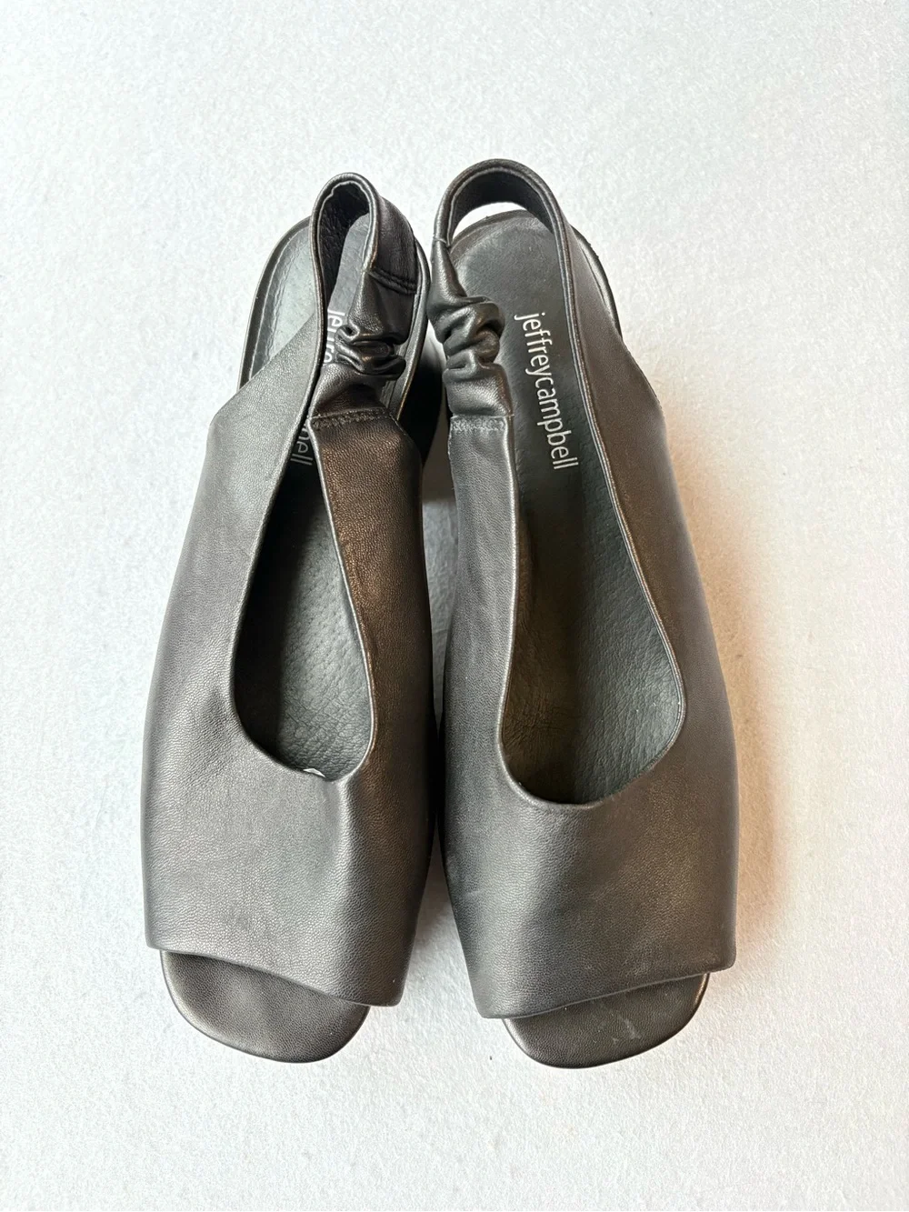 Jeffrey Campbell Women's Extendo Slingback Block Heel Pumps Sz 9.5